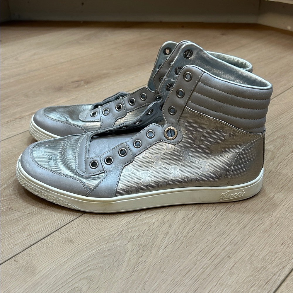 Gucci High Top Sneakers 6.5 - Picture 3 of 16